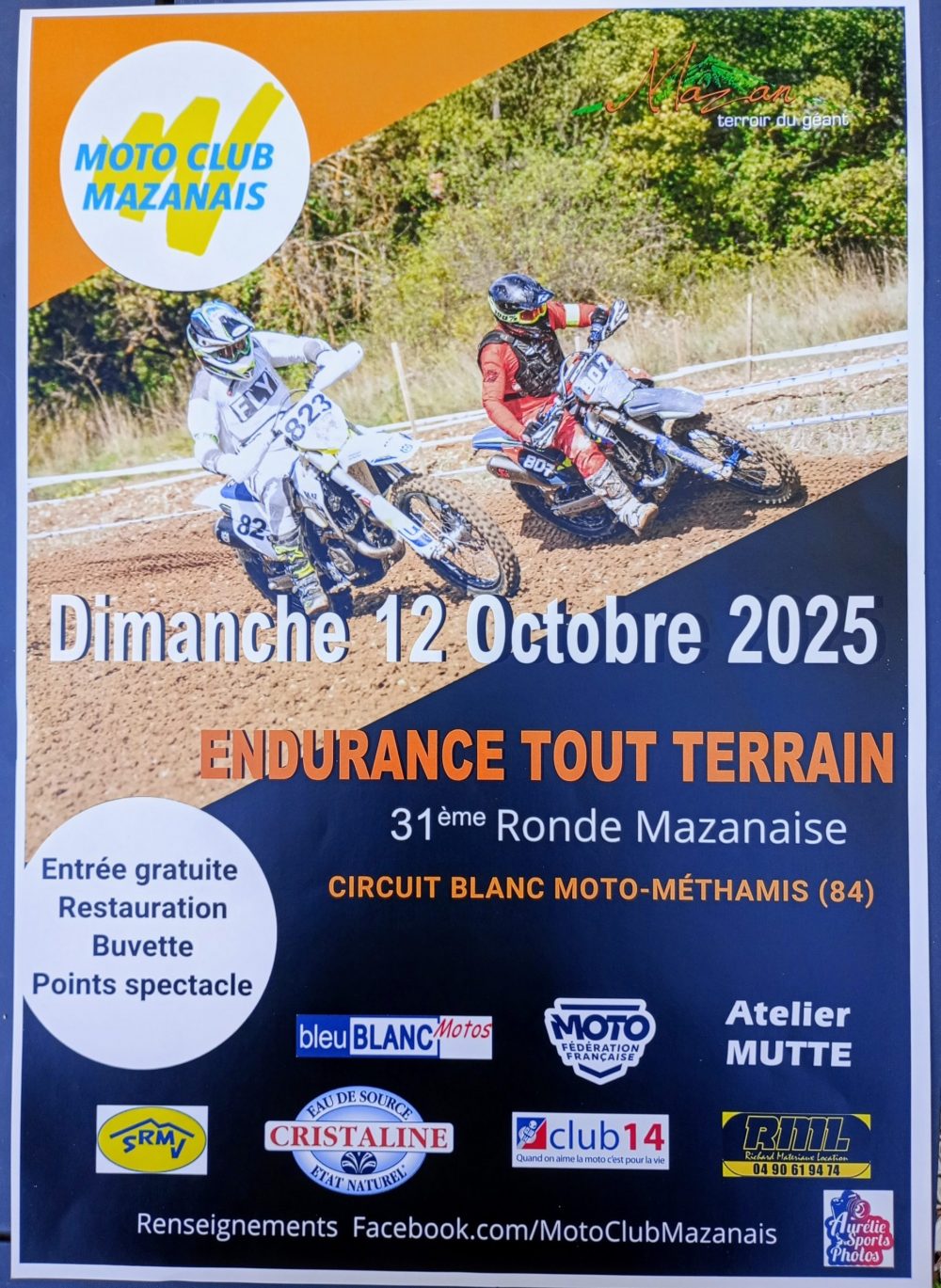 31 ème ronde Mazanaise 12 octobre 2025
