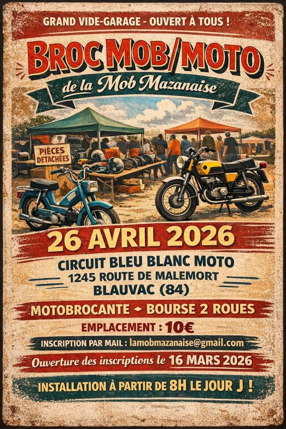 AVIS de recherche pour la MOB Mazanaise